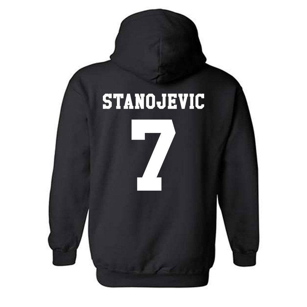 Texas A&M - NCAA Women's Volleyball : Djurdja Stanojevic - Classic Shersey Hooded Sweatshirt-1
