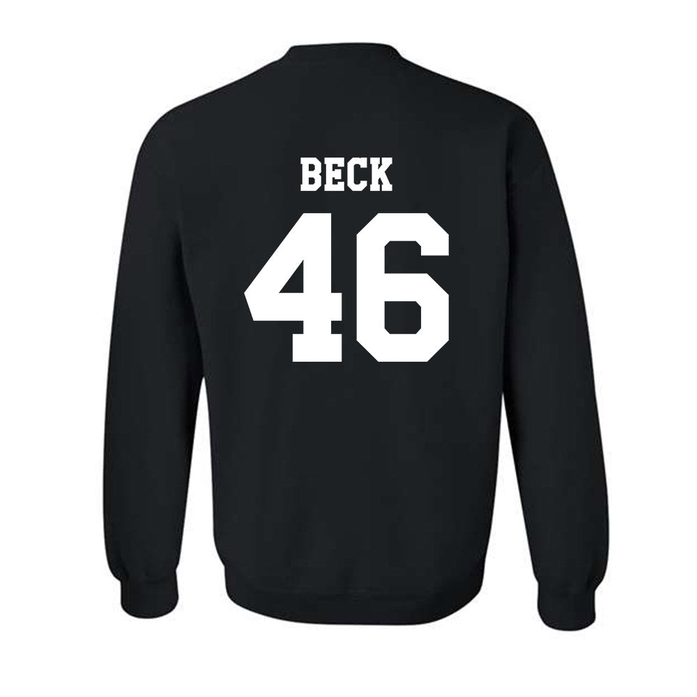 Texas A&M - NCAA Football : Qui Beck - Classic Shersey Crewneck Sweatshirt-1
