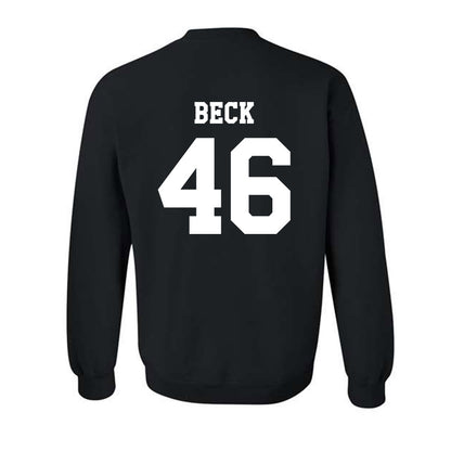 Texas A&M - NCAA Football : Qui Beck - Classic Shersey Crewneck Sweatshirt-1
