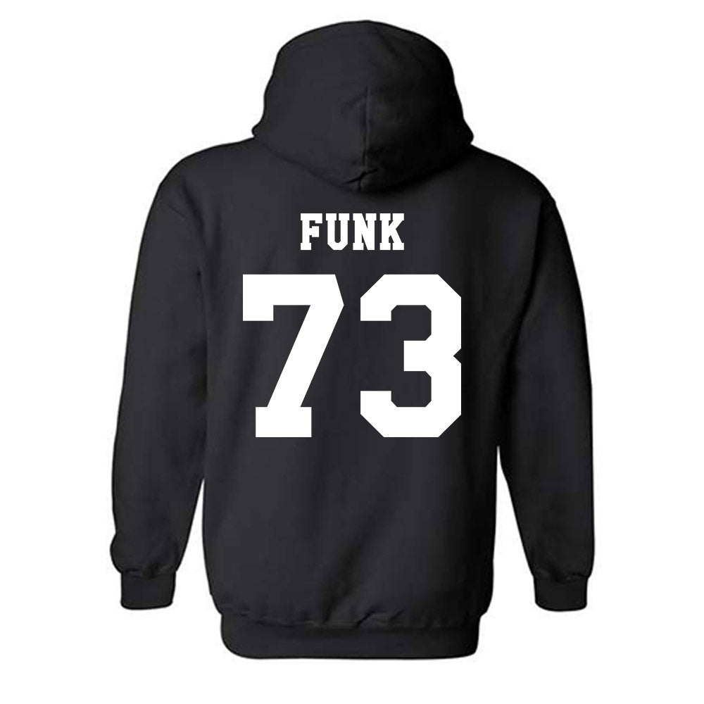 Texas A&M - NCAA Football : Ashton Funk - Classic Shersey Hooded Sweatshirt-1