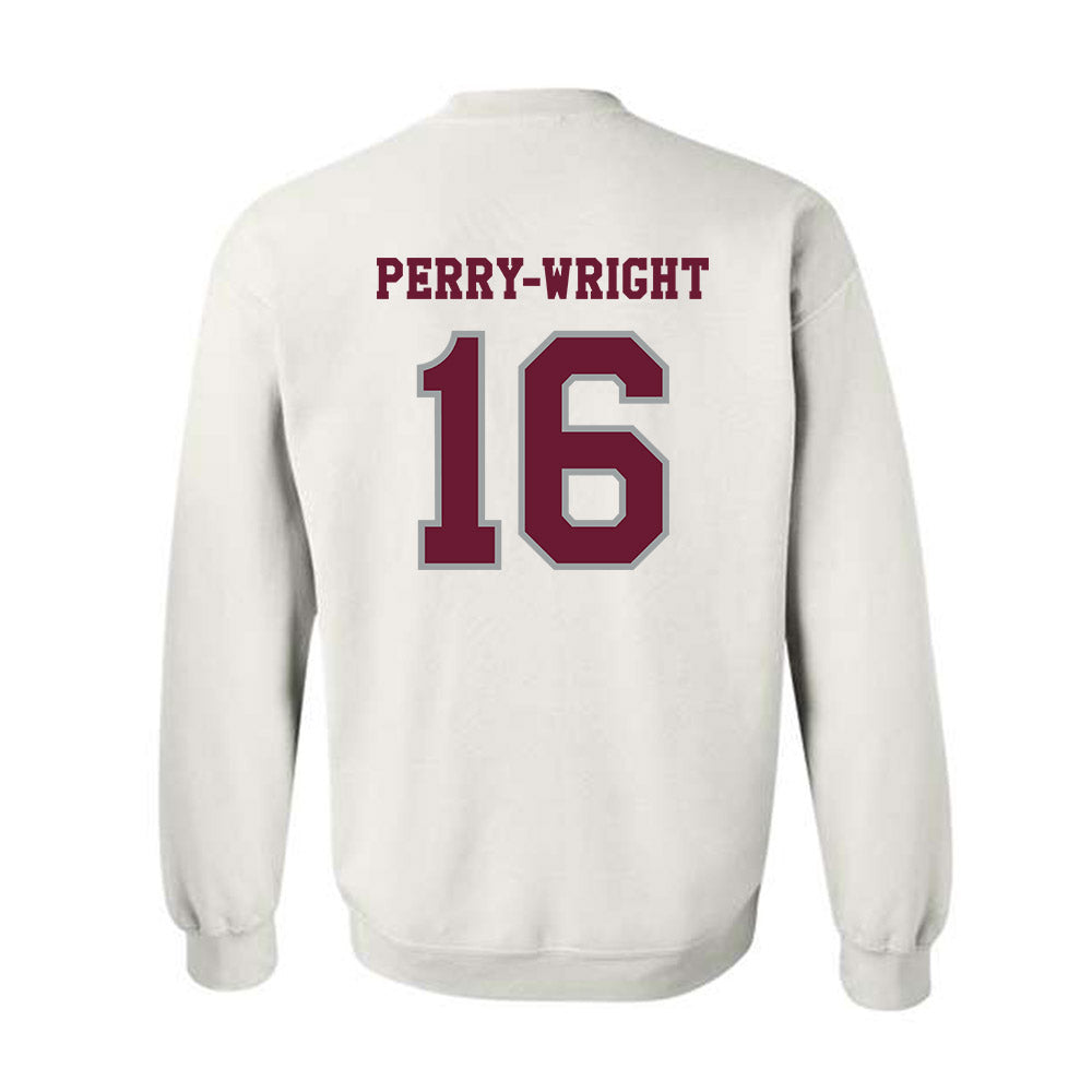 Texas A&M - NCAA Football : Bryce Perry-Wright - Classic Shersey Crewneck Sweatshirt-1