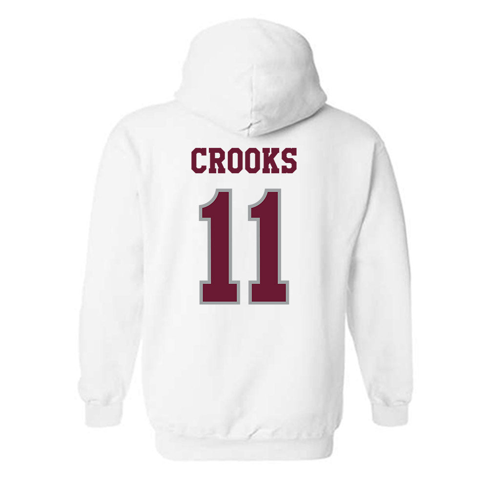 Texas A&M - NCAA Women's Soccer : Riley Crooks - Classic Shersey Hooded Sweatshirt-1