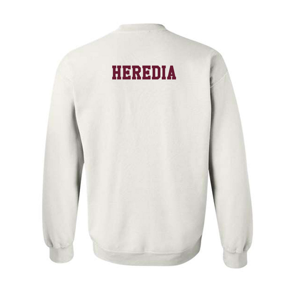 Texas A&M - NCAA Men's Track & Field : Diego Heredia - Classic Shersey Crewneck Sweatshirt-1