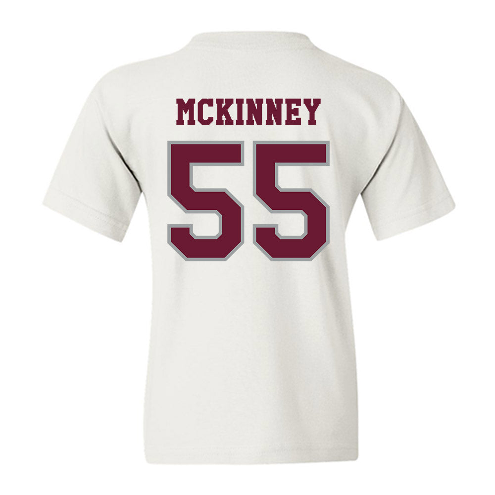 Texas A&M - NCAA Football : Hunter McKinney - Classic Shersey Youth T-Shirt-1