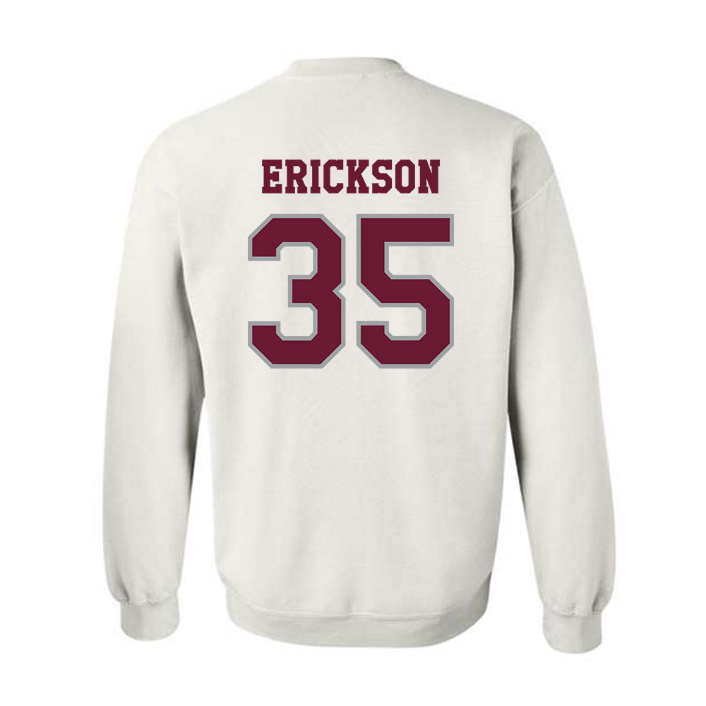 Texas A&M - NCAA Baseball : Sam Erickson - Classic Shersey Crewneck Sweatshirt-1