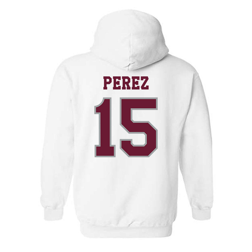 Texas A&M - NCAA Softball : Larisa Perez - Classic Shersey Hooded Sweatshirt-1