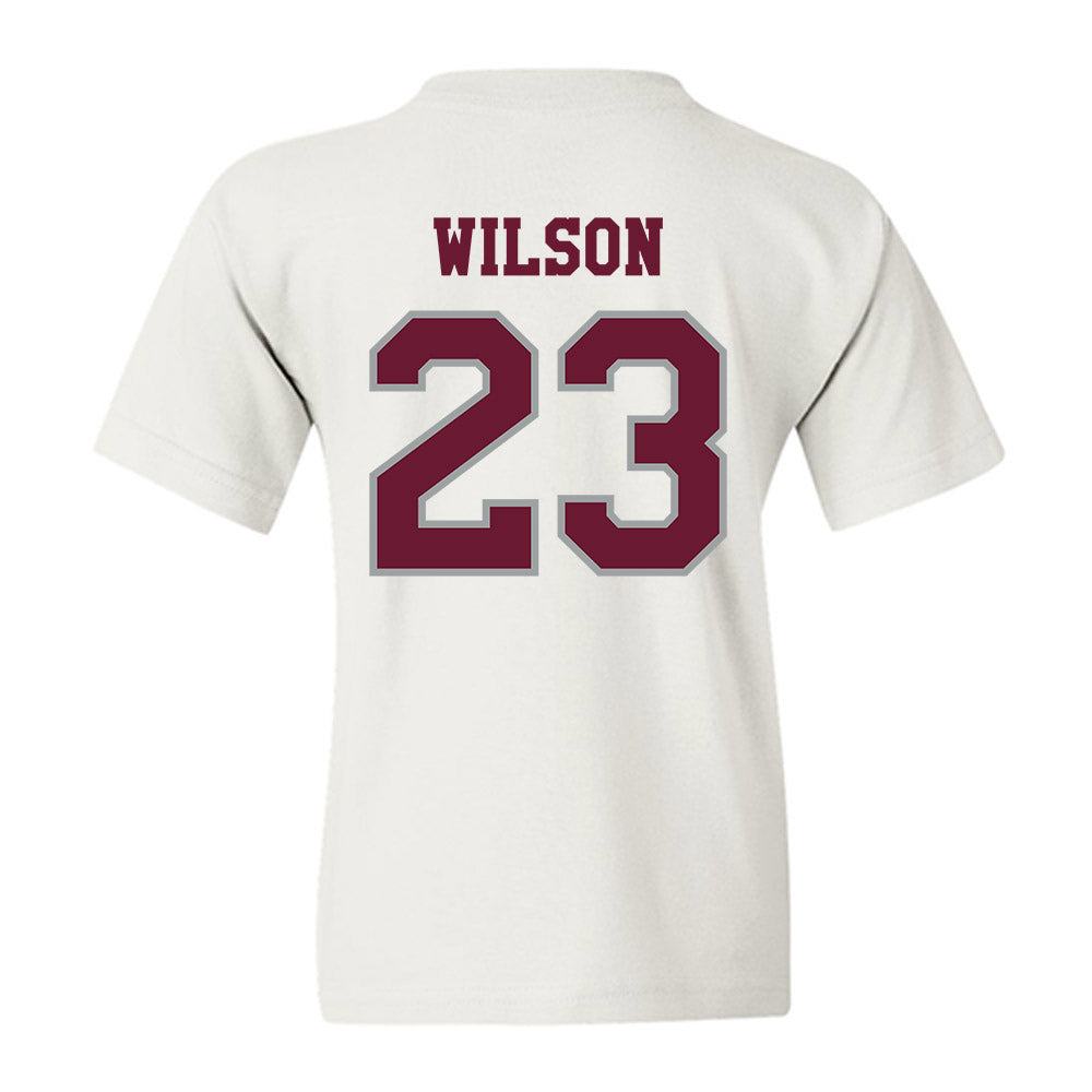 Texas A&M - NCAA Baseball : Jorian Wilson - Classic Shersey Youth T-Shirt-1