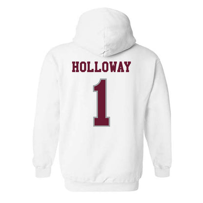 Texas A&M - NCAA Men's Basketball : Josh Holloway - Classic Shersey Hooded Sweatshirt-1