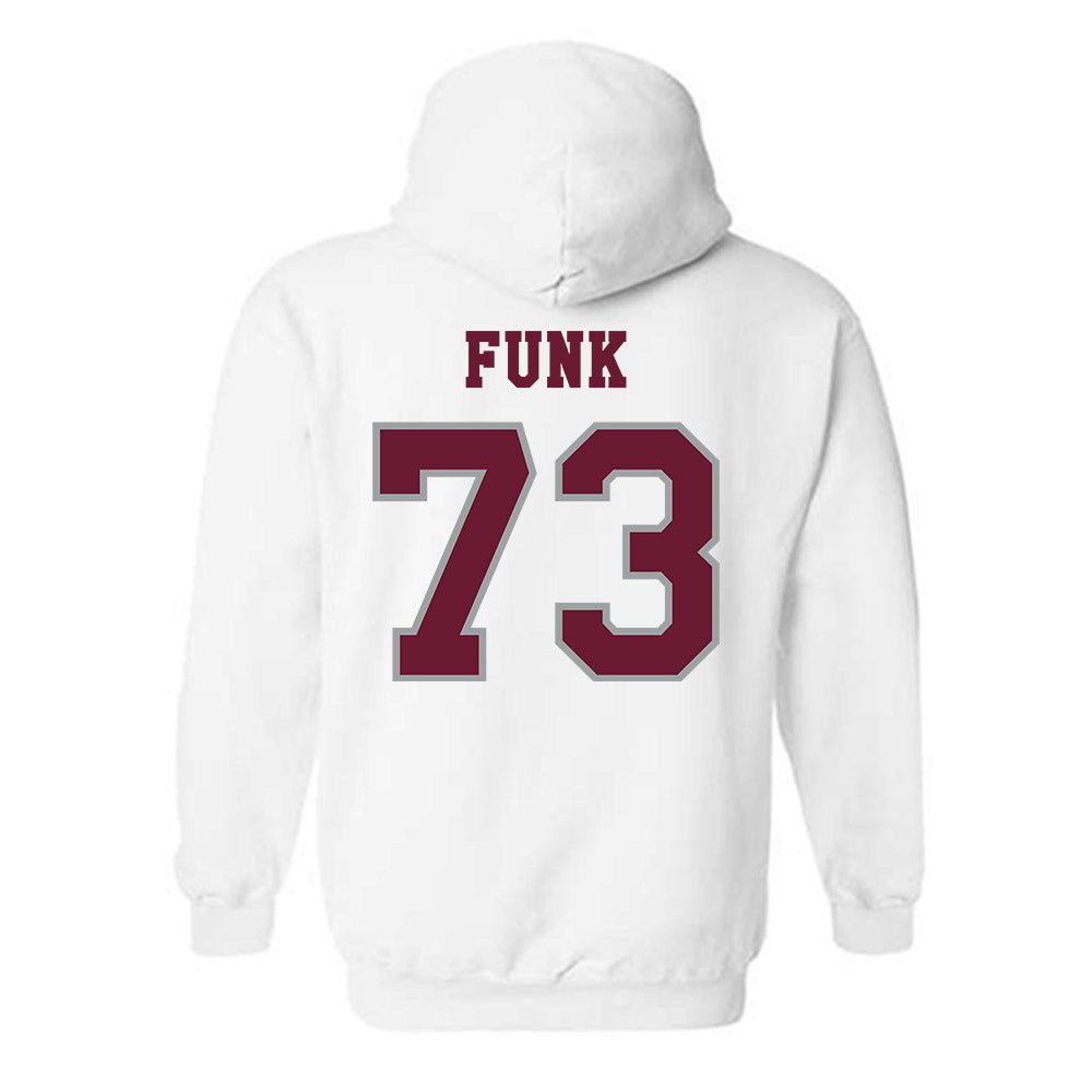 Texas A&M - NCAA Football : Ashton Funk - Classic Shersey Hooded Sweatshirt-1