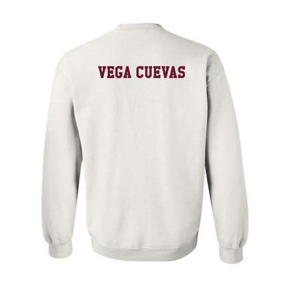 Texas A&M - NCAA Men's Swimming & Diving : Maximiliano Vega Cuevas - Classic Shersey Crewneck Sweatshirt-1