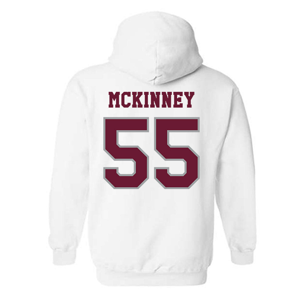 Texas A&M - NCAA Football : Hunter McKinney - Classic Shersey Hooded Sweatshirt-1
