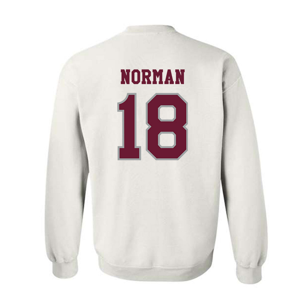 Texas A&M - NCAA Football : TK Norman - Classic Shersey Crewneck Sweatshirt-1