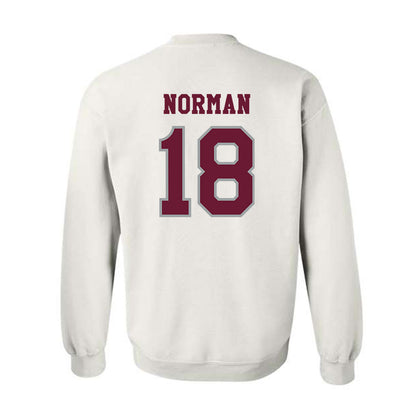 Texas A&M - NCAA Football : TK Norman - Classic Shersey Crewneck Sweatshirt-1