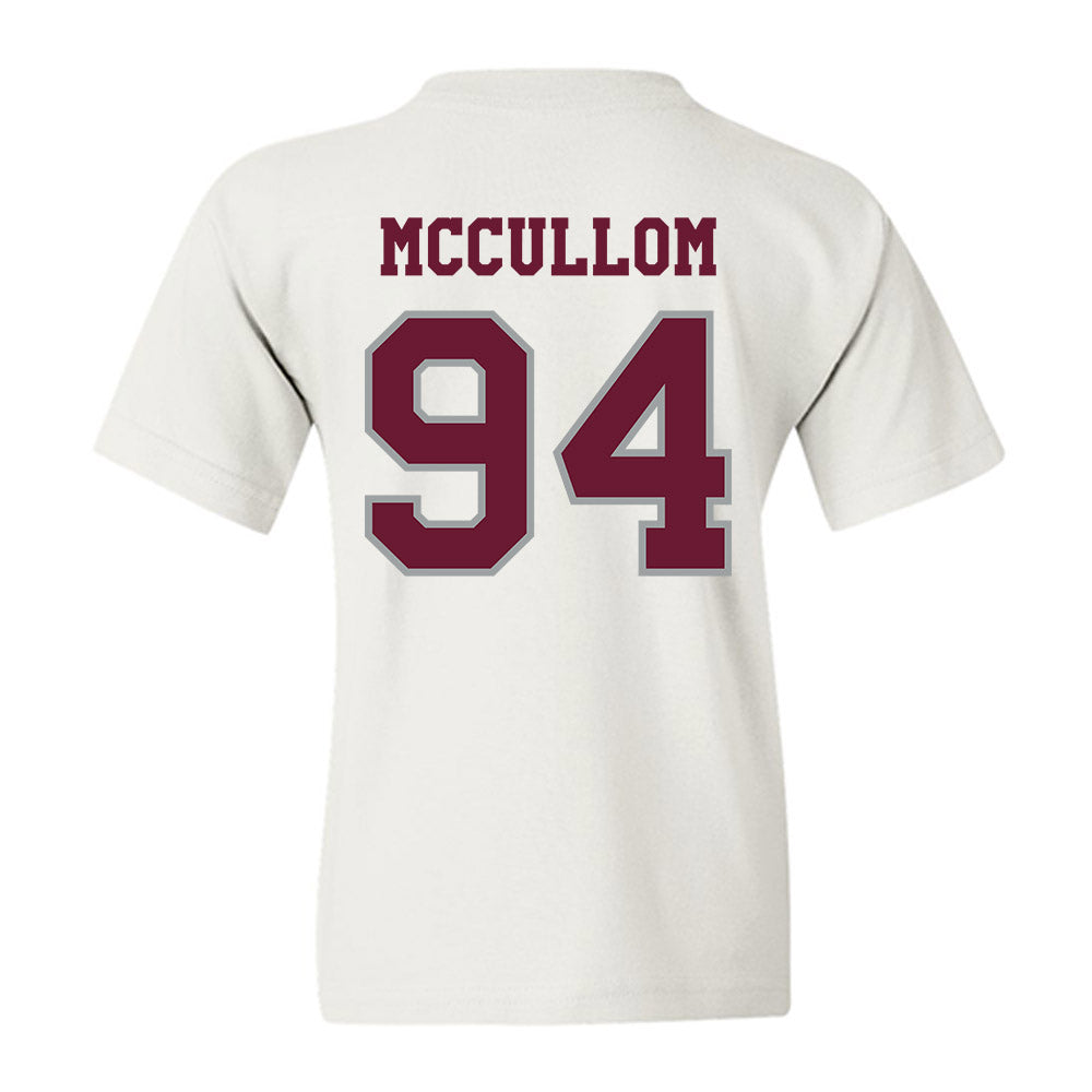 Texas A&M - NCAA Football : Angelo McCullom - Classic Shersey Youth T-Shirt-1