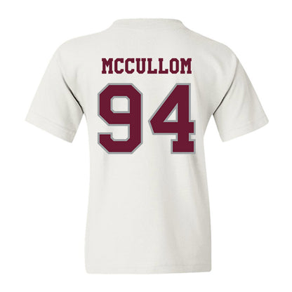 Texas A&M - NCAA Football : Angelo McCullom - Classic Shersey Youth T-Shirt-1