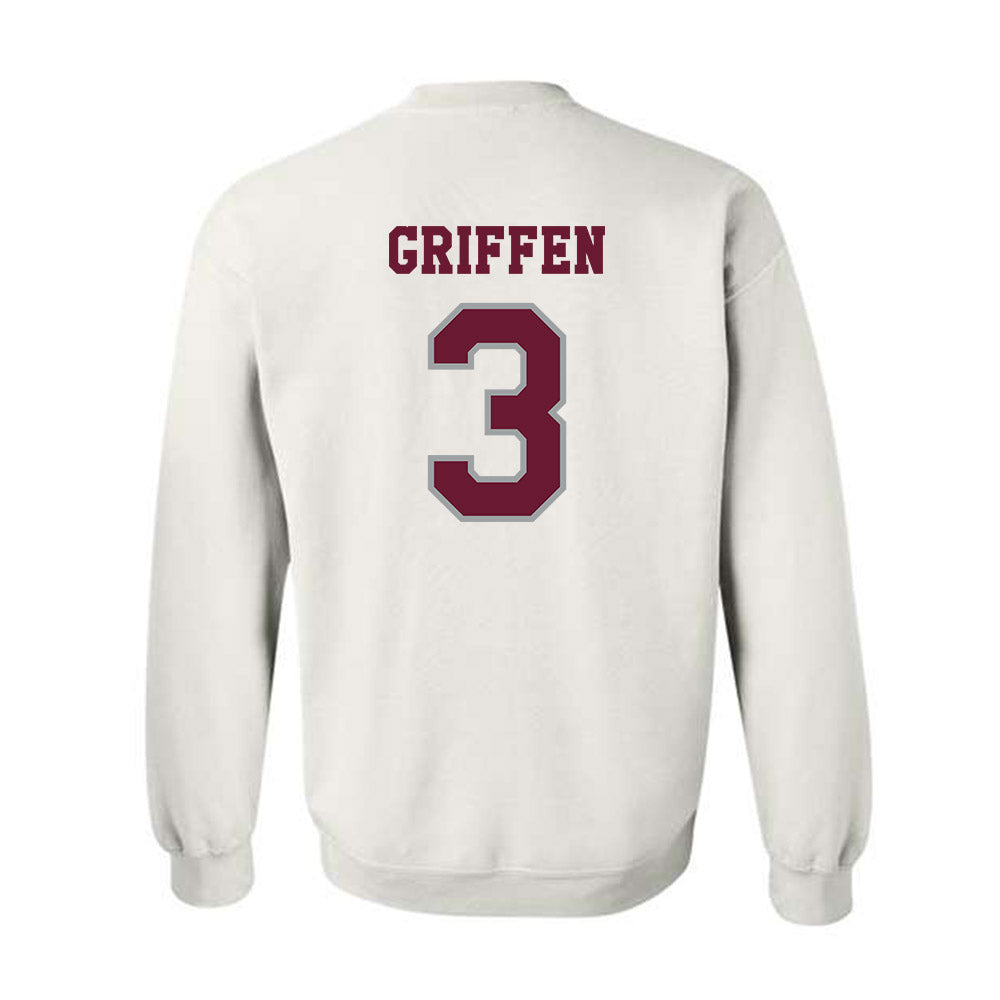 Texas A&M - NCAA Men's Basketball : Rylan Griffen - Classic Shersey Crewneck Sweatshirt-1