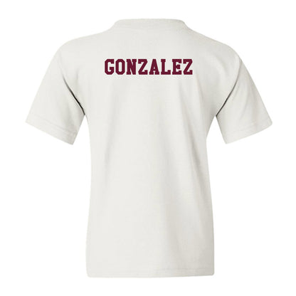 Texas A&M - NCAA Equestrian : Isabelle Gonzalez - Classic Shersey Youth T-Shirt-1