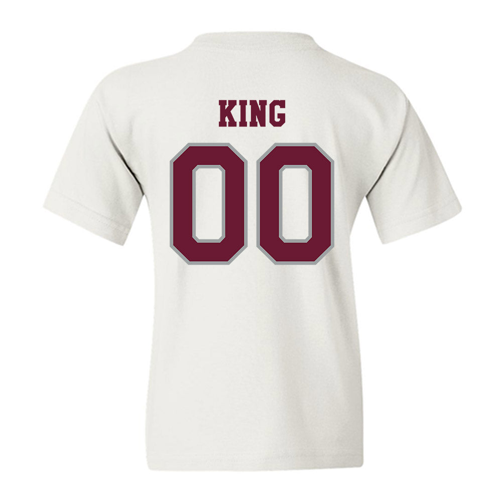 Texas A&M - NCAA Baseball : Cayden King - Classic Shersey Youth T-Shirt-1