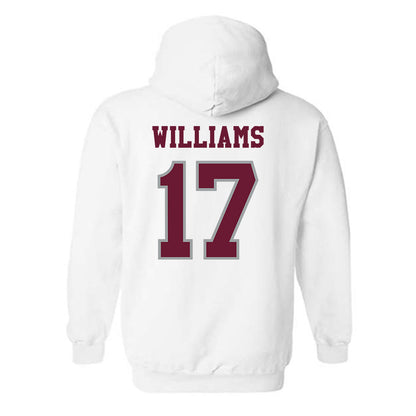 Texas A&M - NCAA Football : Madden Williams - Classic Shersey Hooded Sweatshirt-1