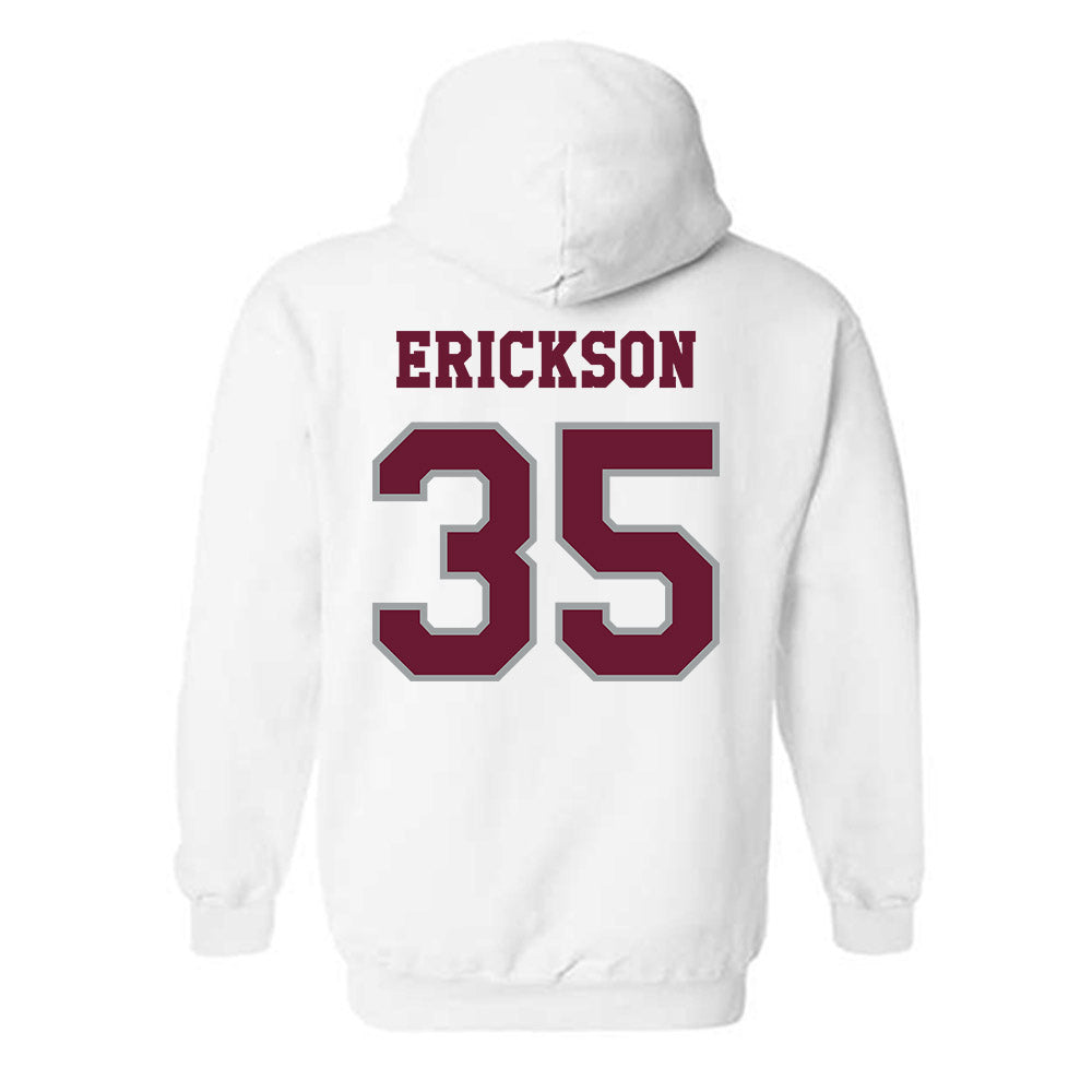 Texas A&M - NCAA Baseball : Sam Erickson - Classic Shersey Hooded Sweatshirt-1