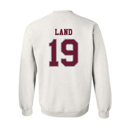 Texas A&M - NCAA Football : Paxton Land - Classic Shersey Crewneck Sweatshirt-1