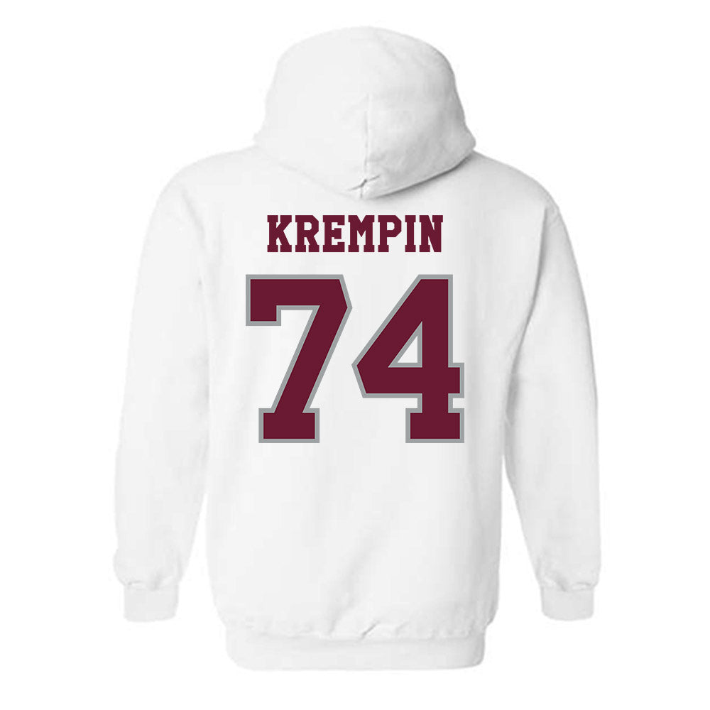 Texas A&M - NCAA Football : Zaden Krempin - Classic Shersey Hooded Sweatshirt-1