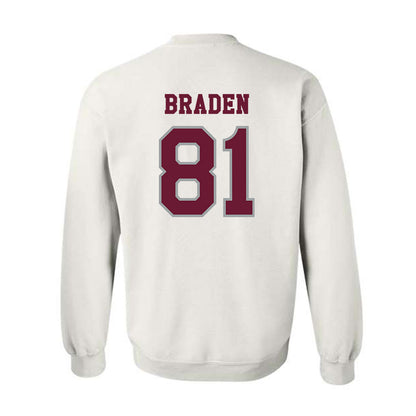 Texas A&M - NCAA Football : Luke Braden - Classic Shersey Crewneck Sweatshirt-1