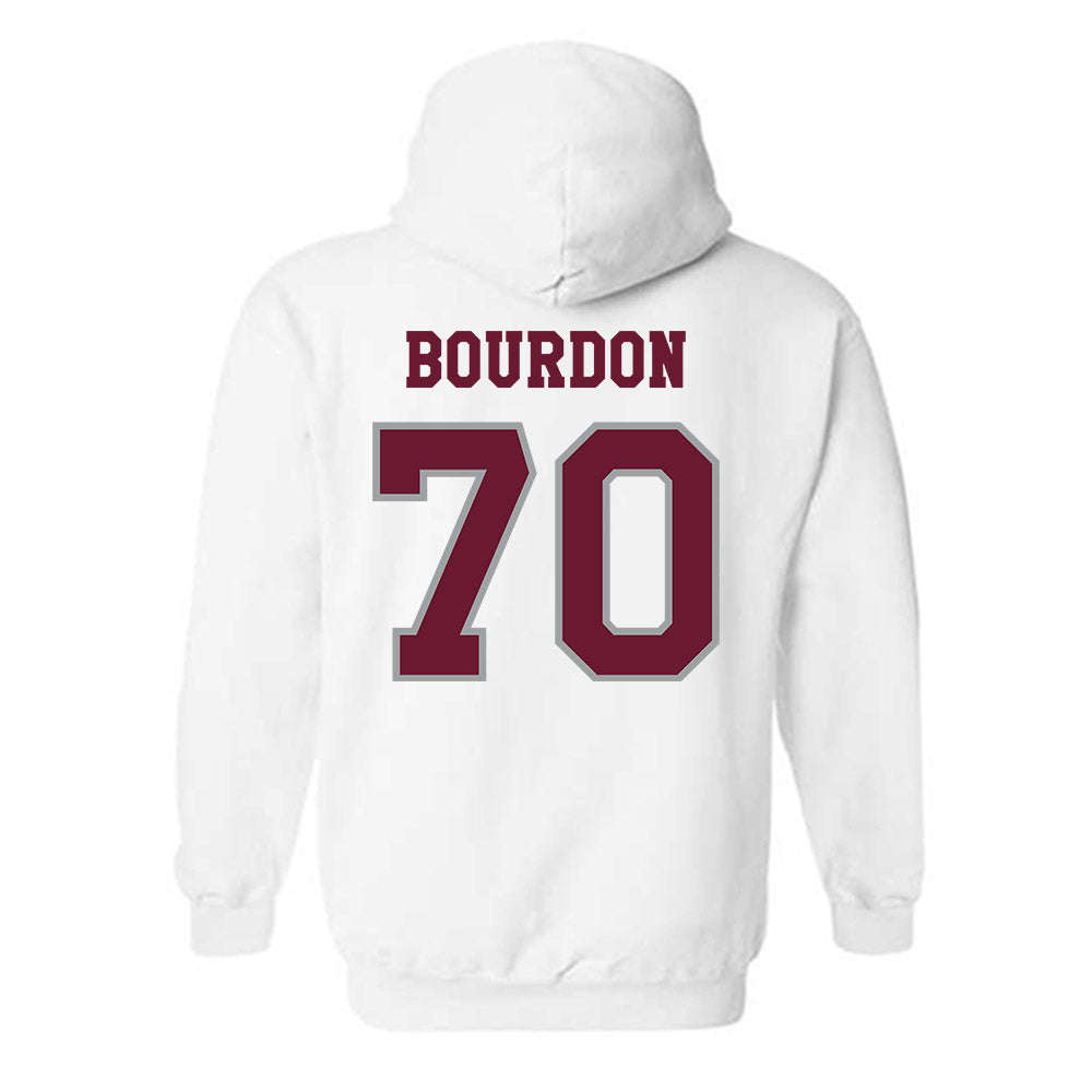 Texas A&M - NCAA Football : Robert Bourdon - Classic Shersey Hooded Sweatshirt-1