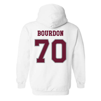 Texas A&M - NCAA Football : Robert Bourdon - Classic Shersey Hooded Sweatshirt-1