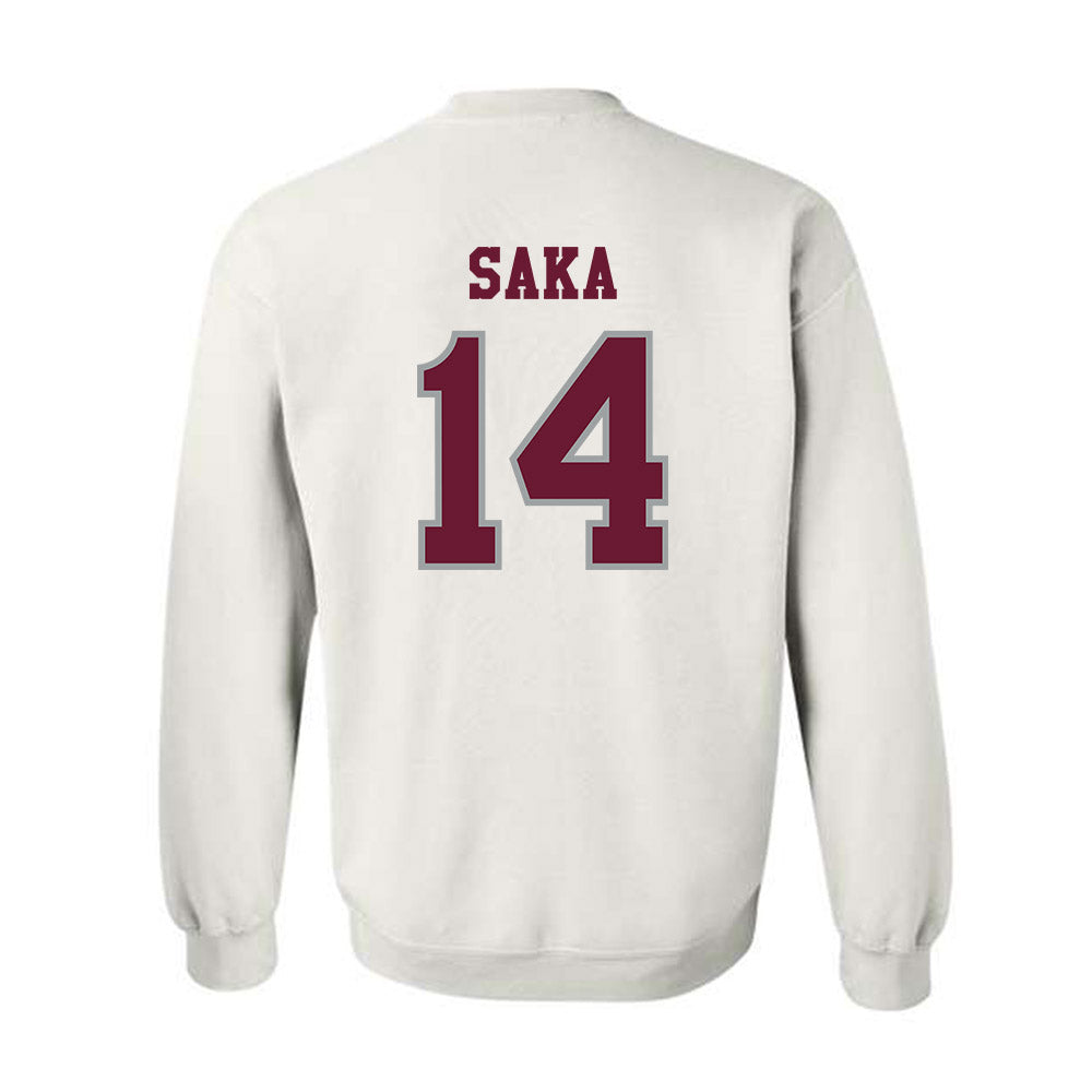 Texas A&M - NCAA Football : Anto Saka - Classic Shersey Crewneck Sweatshirt-1