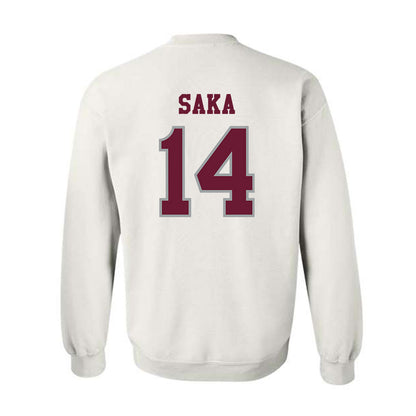 Texas A&M - NCAA Football : Anto Saka - Classic Shersey Crewneck Sweatshirt-1