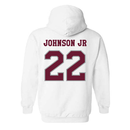 Texas A&M - NCAA Football : Rashad "Tom Tom" Johnson Jr - Classic Shersey Hooded Sweatshirt-1