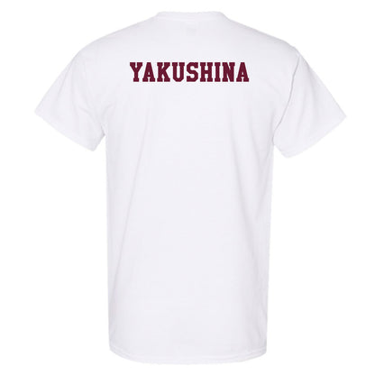 Texas A&M - NCAA Women's Track & Field : Sofia Yakushina - Classic Shersey T-Shirt-1