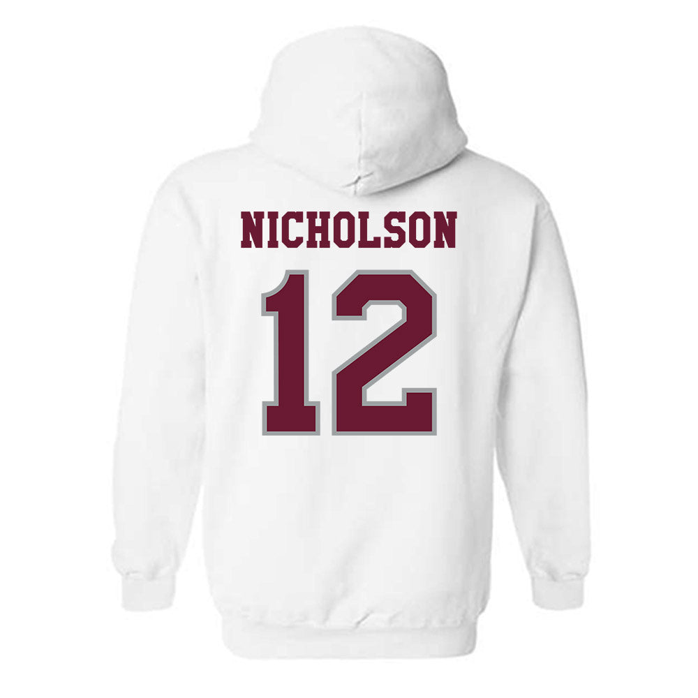 Texas A&M - NCAA Women's Volleyball : Lily Nicholson - Classic Shersey Hooded Sweatshirt-1