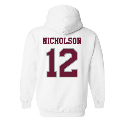 Texas A&M - NCAA Women's Volleyball : Lily Nicholson - Classic Shersey Hooded Sweatshirt-1