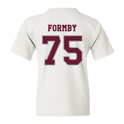Texas A&M - NCAA Football : Wilkin Formby - Classic Shersey Youth T-Shirt-1