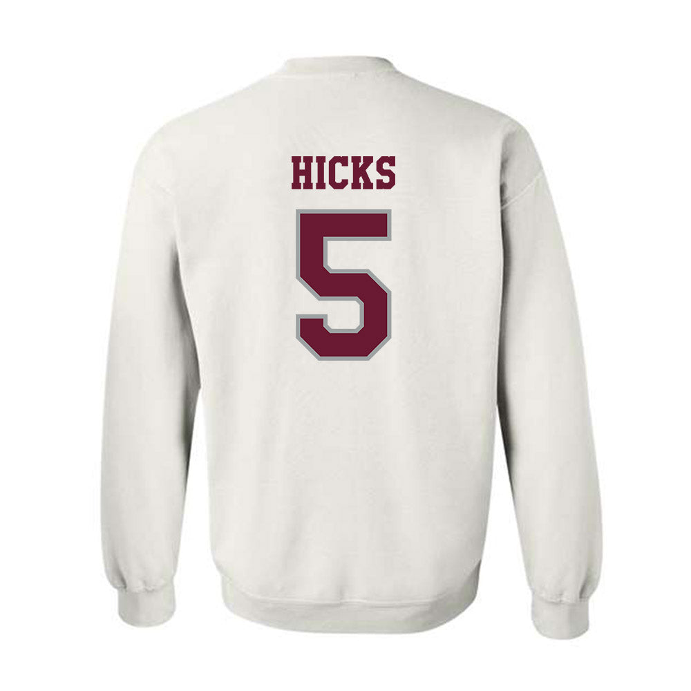 Texas A&M - NCAA Football : DJ Hicks - Classic Shersey Crewneck Sweatshirt-1