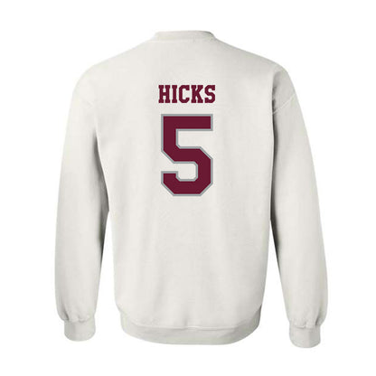 Texas A&M - NCAA Football : DJ Hicks - Classic Shersey Crewneck Sweatshirt-1