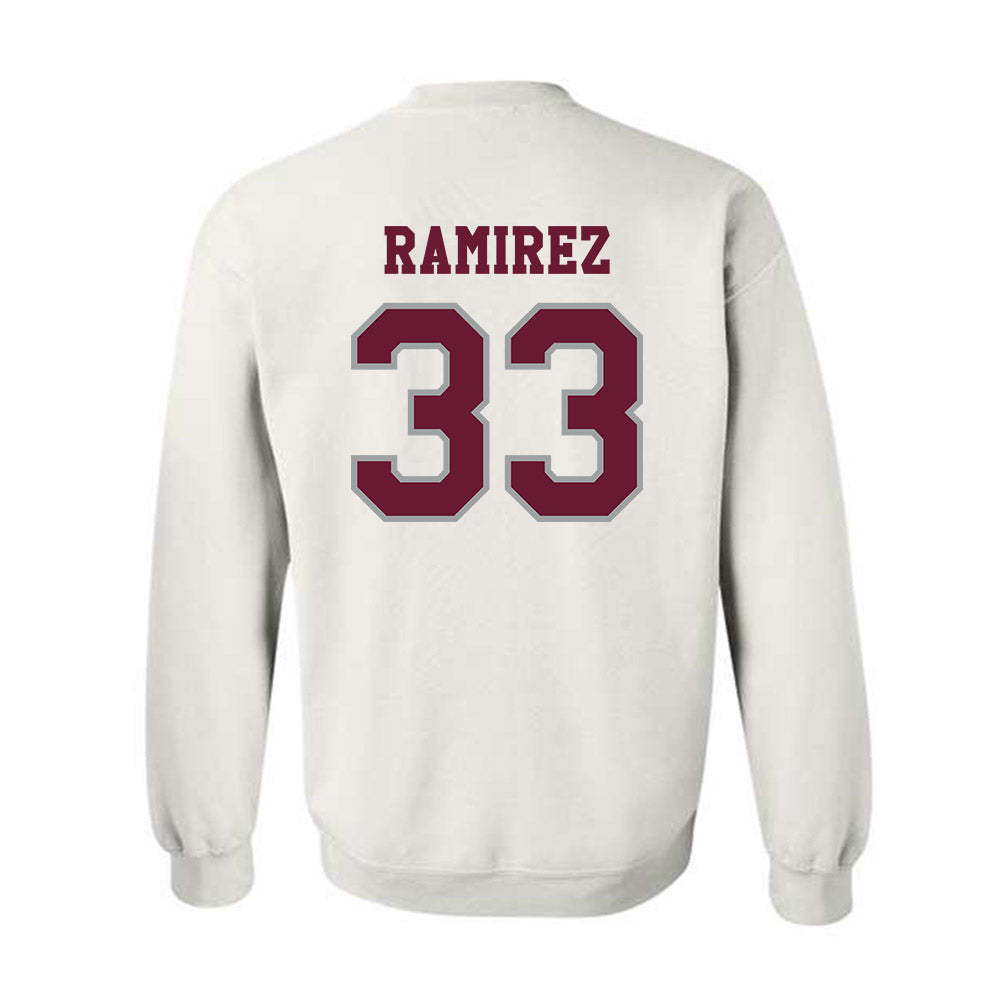 Texas A&M - NCAA Baseball : David Ramirez - Classic Shersey Crewneck Sweatshirt-1