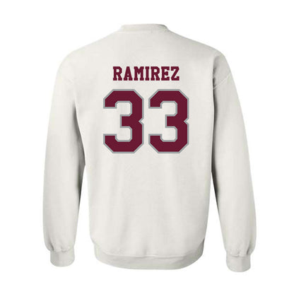 Texas A&M - NCAA Baseball : David Ramirez - Classic Shersey Crewneck Sweatshirt-1