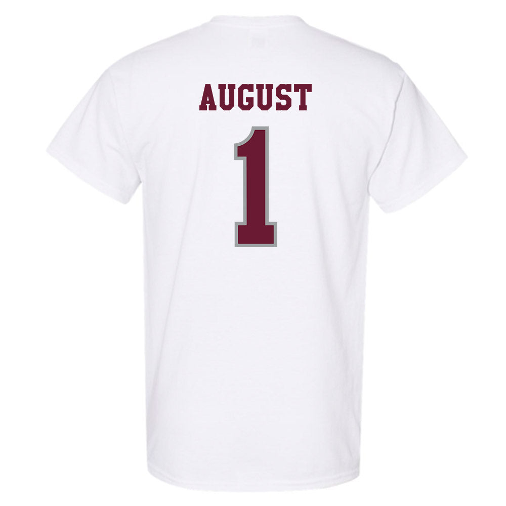 Texas A&M - NCAA Women's Soccer : Makenna August - Classic Shersey T-Shirt-1
