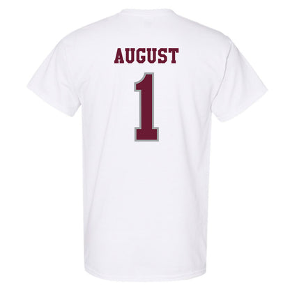 Texas A&M - NCAA Women's Soccer : Makenna August - Classic Shersey T-Shirt-1