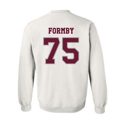 Texas A&M - NCAA Football : Wilkin Formby - Classic Shersey Crewneck Sweatshirt-1
