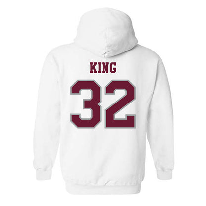 Texas A&M - NCAA Football : Taiyion King - Classic Shersey Hooded Sweatshirt-1