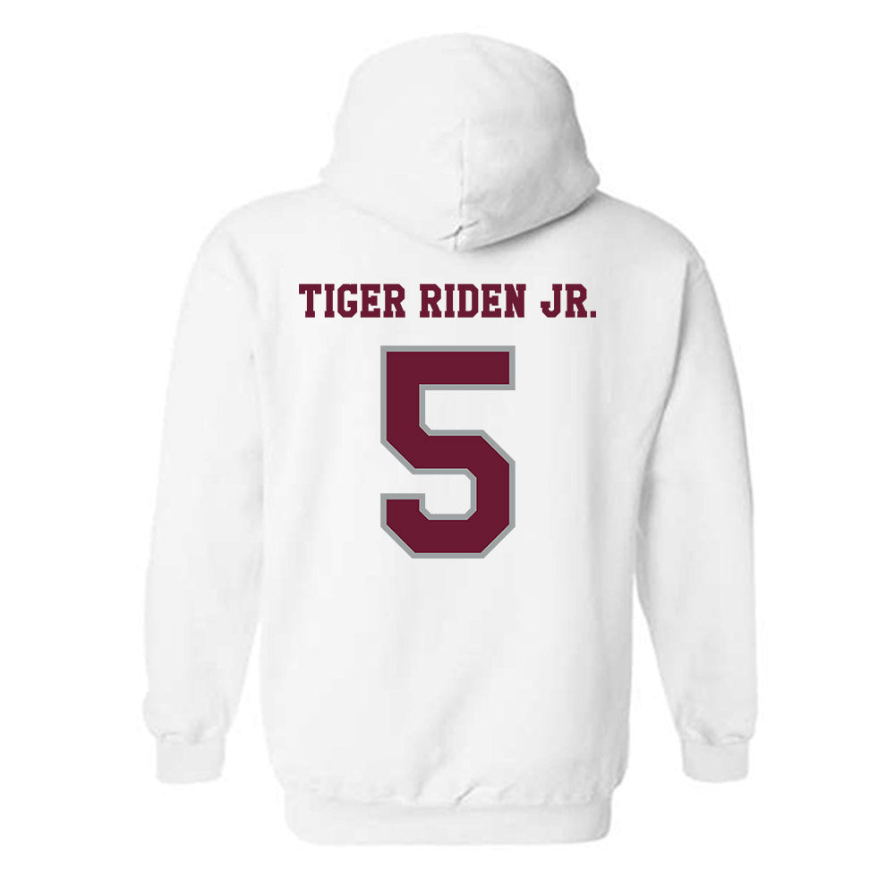 Texas A&M - NCAA Football : Deondrae Tiger Riden Jr. - Classic Shersey Hooded Sweatshirt-1