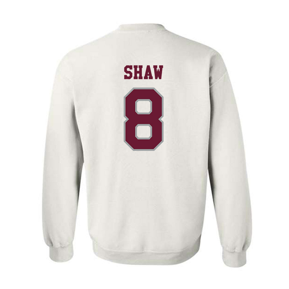 Texas A&M - NCAA Football : Jordan Shaw - Classic Shersey Crewneck Sweatshirt-1