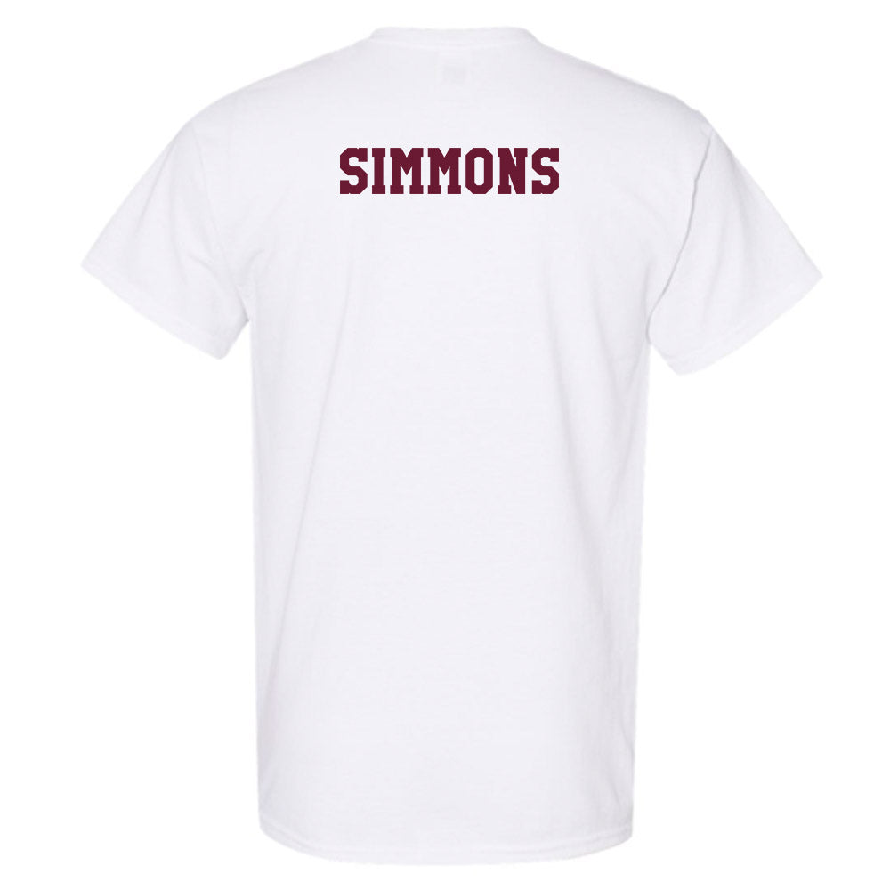 Texas A&M - NCAA Men's Swimming & Diving : John Simmons - Classic Shersey T-Shirt-1