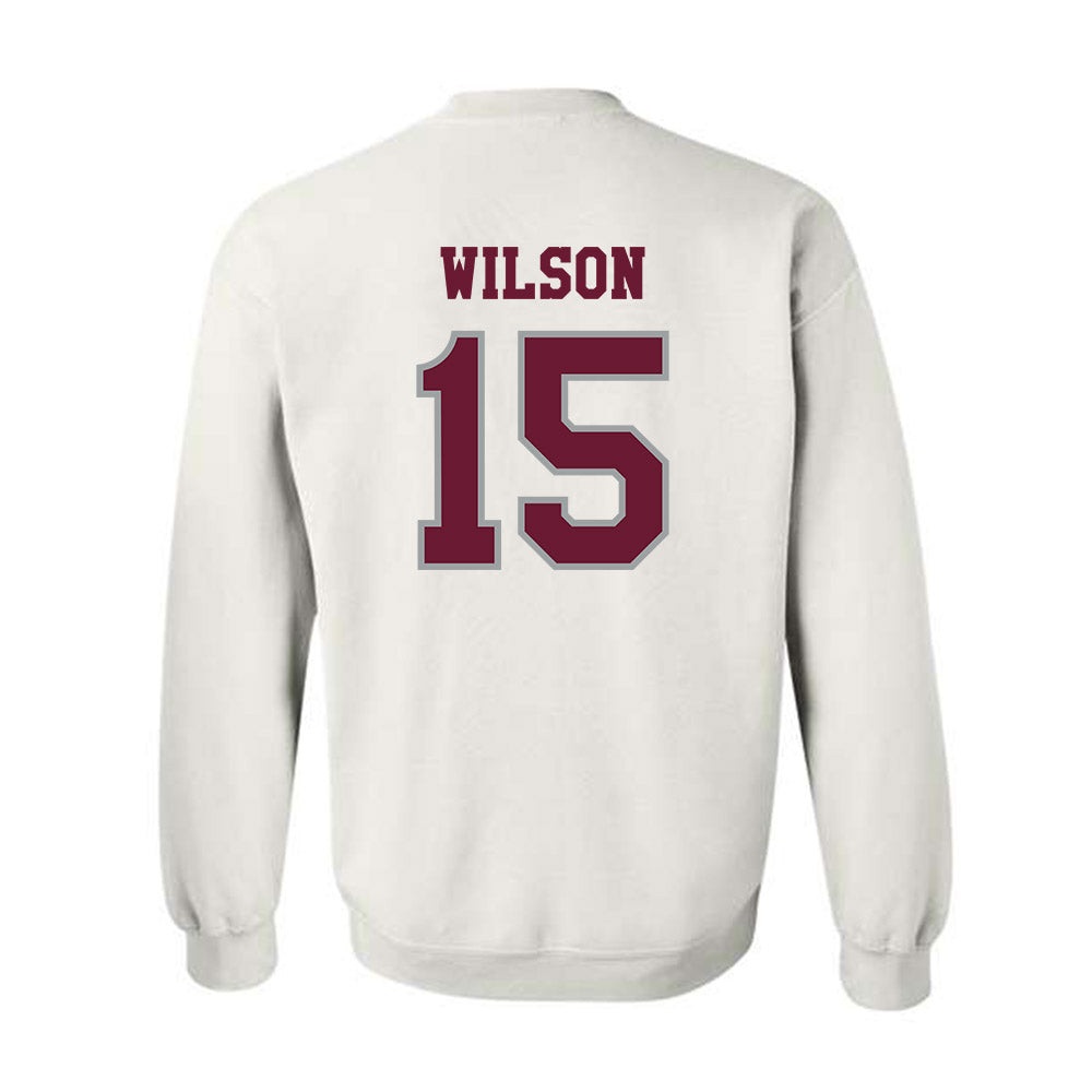 Texas A&M - NCAA Football : Tylan Wilson - Classic Shersey Crewneck Sweatshirt-1
