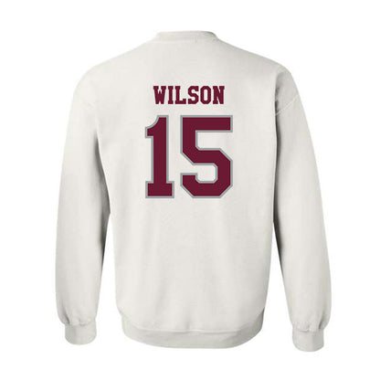 Texas A&M - NCAA Football : Tylan Wilson - Classic Shersey Crewneck Sweatshirt-1