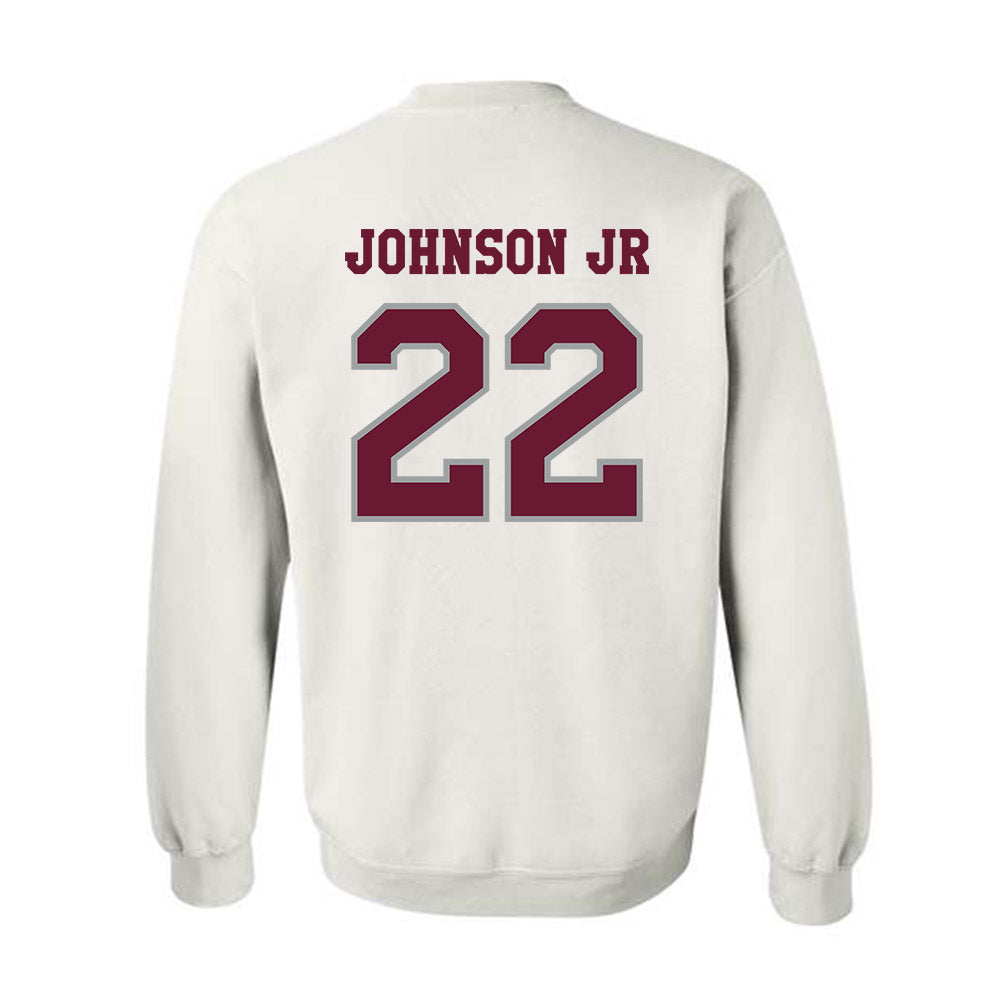 Texas A&M - NCAA Football : Rashad "Tom Tom" Johnson Jr - Classic Shersey Crewneck Sweatshirt-1